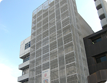 横須賀市役所外階段塗装